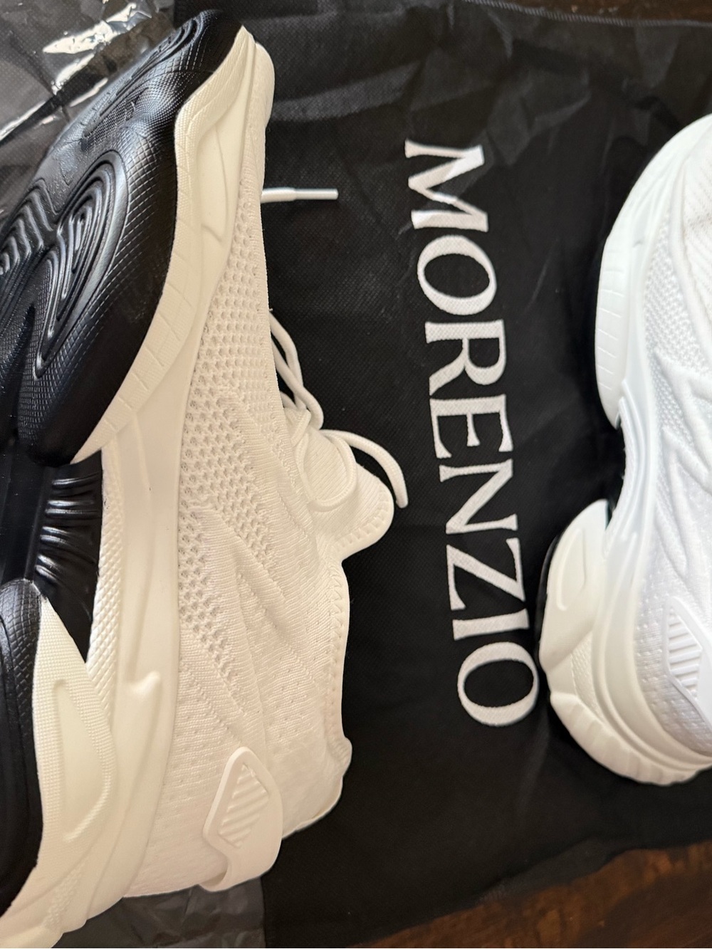 Morenzio Sneakers Size 9. Look taller. Never worn. Was a gift but wrong size.